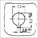 Bild von 7,2 mm Matrize und Stempel für Poties