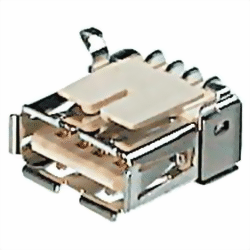 Bild von USB-Einbaubuchse SMD 2.0 USB-A Matrize und Stempel